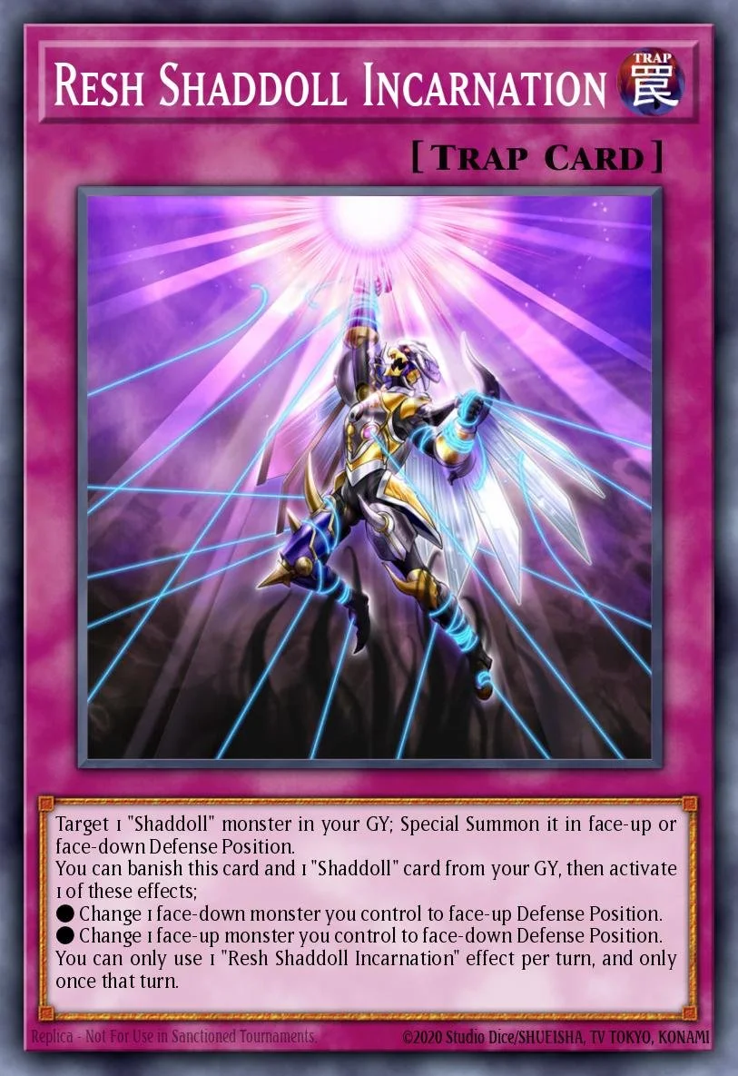 RESH SHADDOLL INCARNATION - BLGG-EN134 - 1st Edition - ULTRA RARE