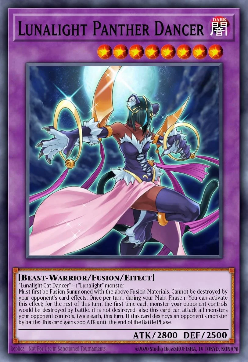 Lunalight Panther Dancer - LAVD-ENL31 - 1st Edition - COMMON