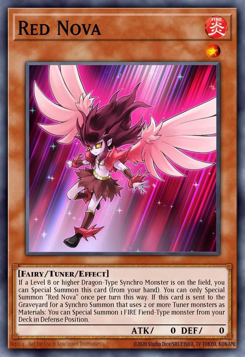 RED NOVA - BLGG-EN068 - 1st Edition - ULTRA RARE