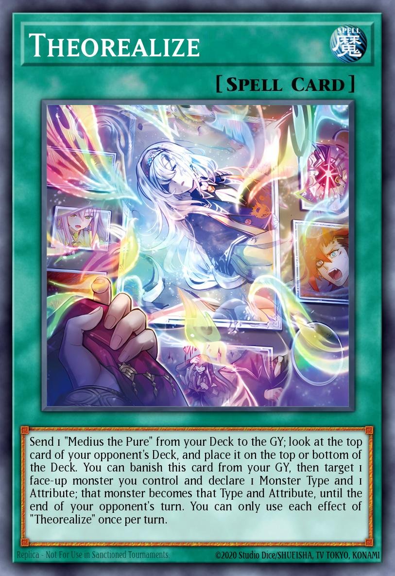 THEOREALIZE - BLGG-EN127 - 1st Edition - ULTRA RARE