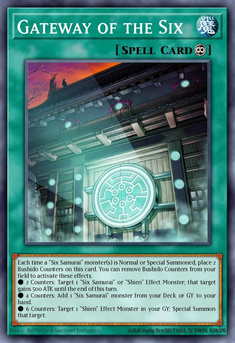 GATEWAY OF THE SIX - BLGG-EN105 - 1st Edition - ULTRA RARE