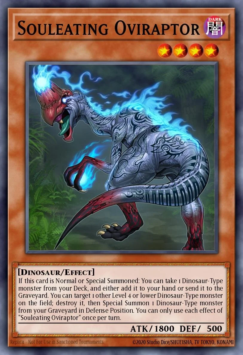 Souleating Oviraptor - RA05-EN011 - 1st Edition - Super Rare