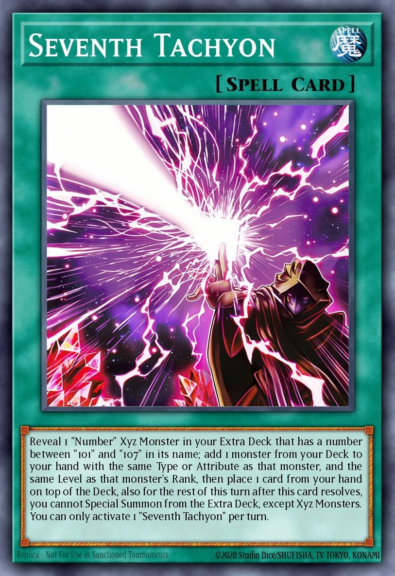 SEVENTH TACHYON - BLGG-EN126 - 1st Edition - ULTRA RARE