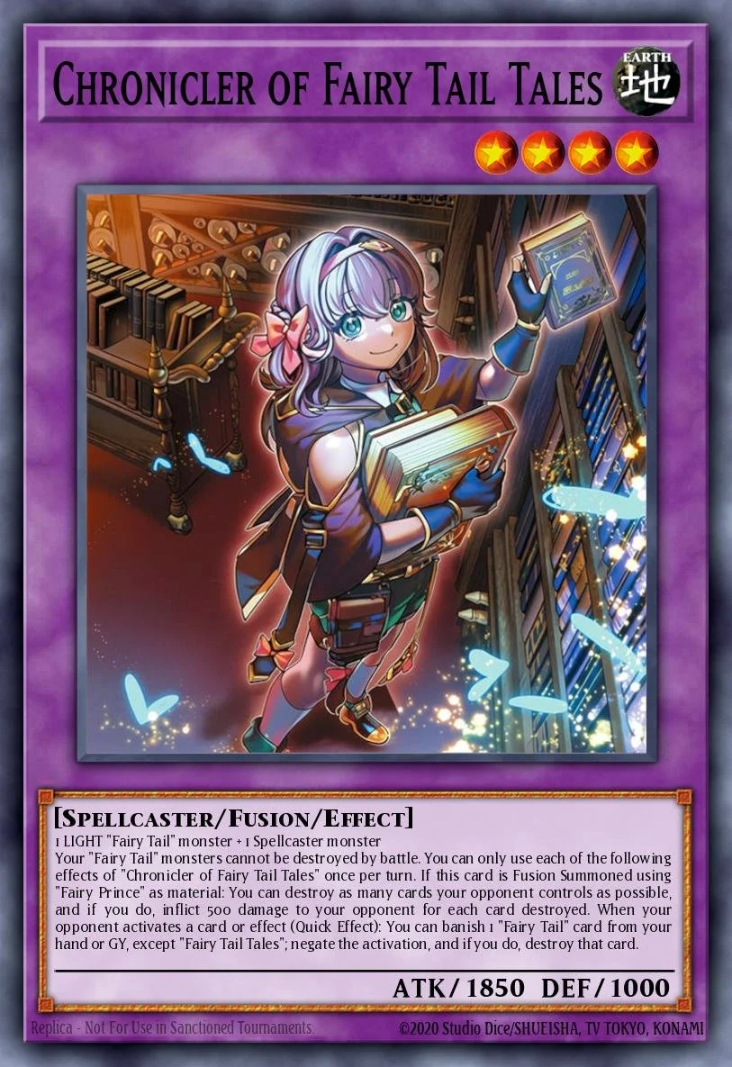 CHRONICLER OF FAIRY TAIL TALES - BLZD-EN034 - 1st Edition - SECRET RARE