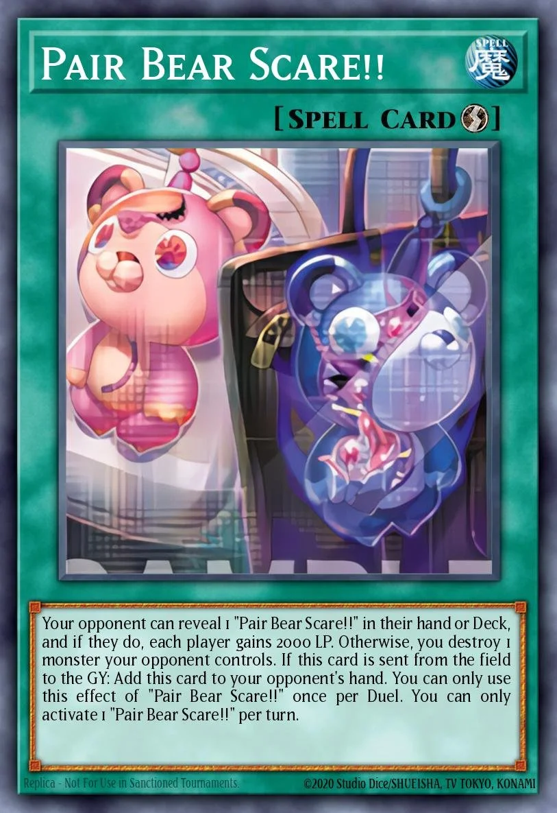 PAIR BEAR SCARE!! - BLGG-EN047 - 1st Edition - ULTRA RARE