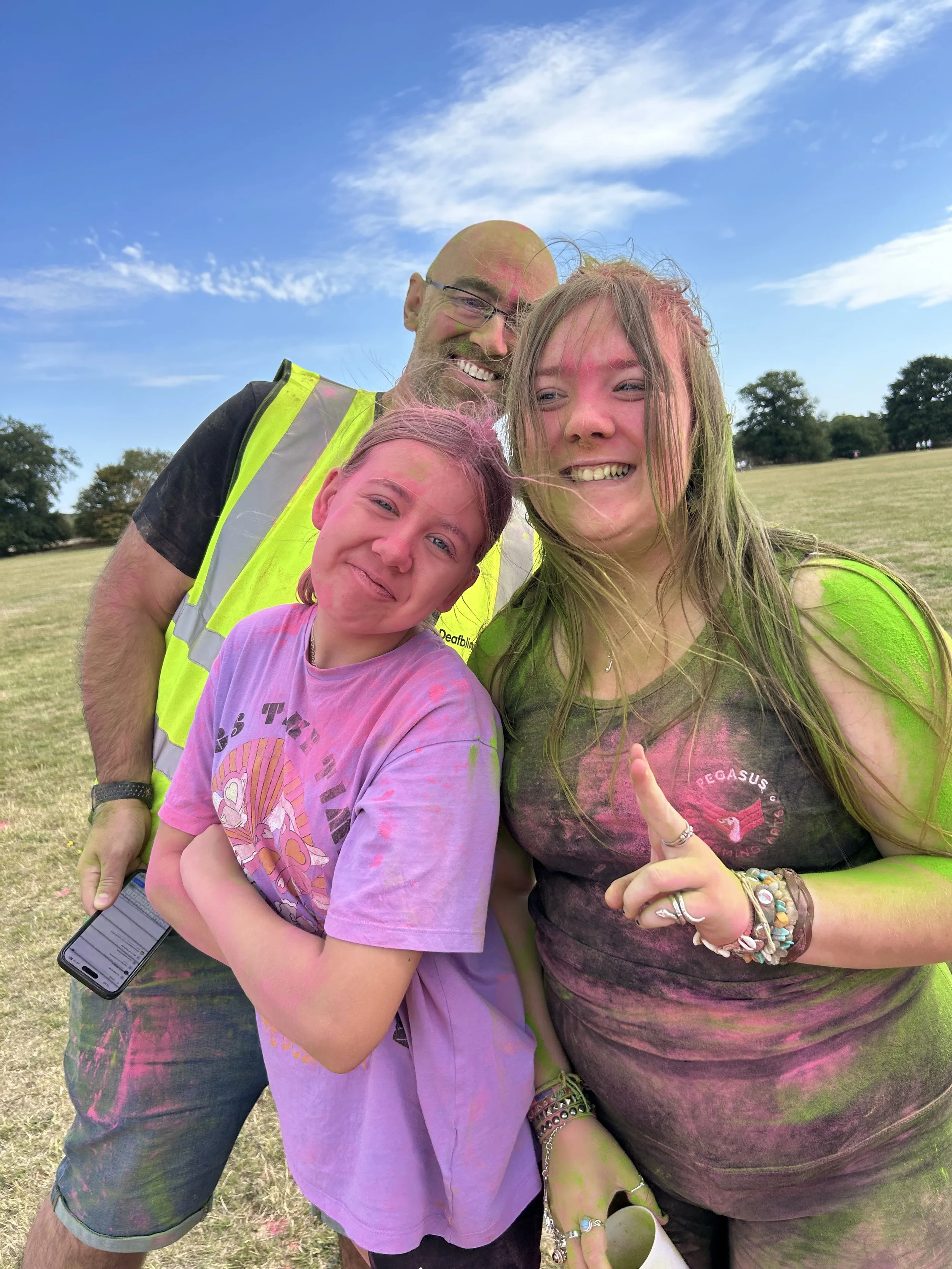 Deaf/Blind Rainbow run 2025