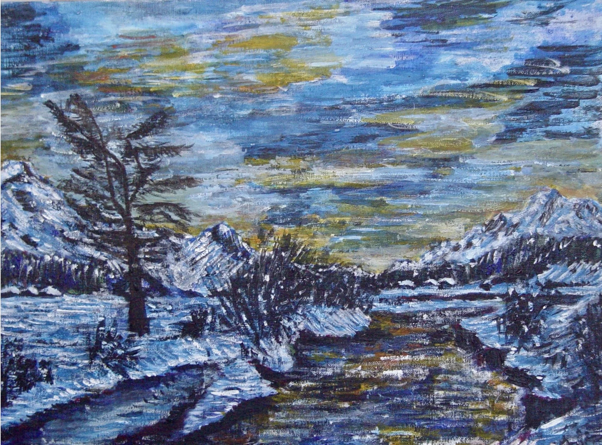 Sils Baselgia im Winter