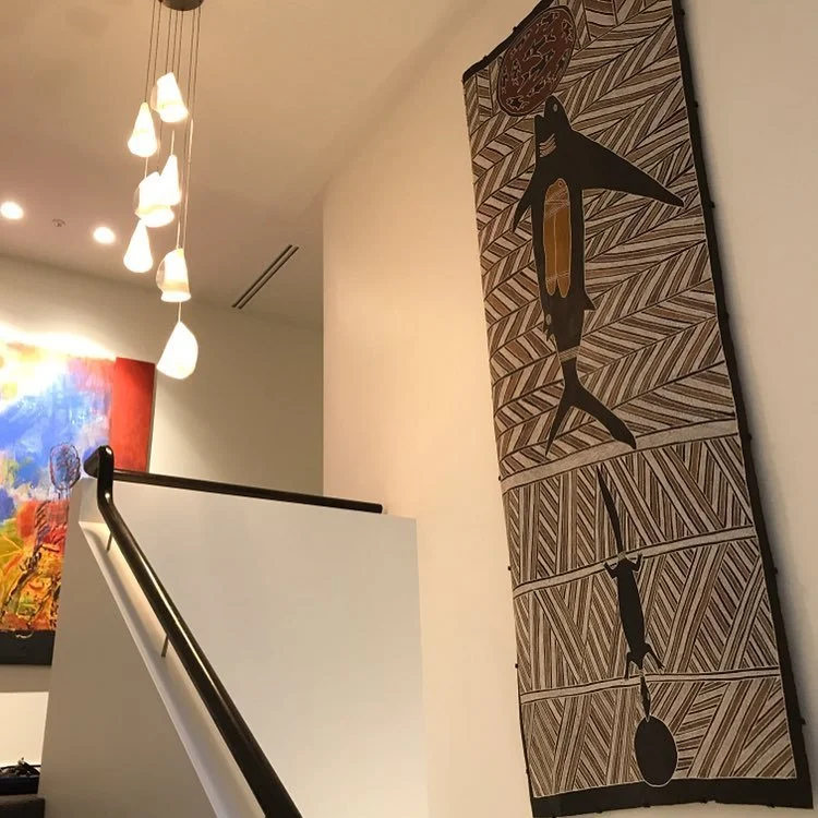 Aboriginal "big" bark painting #architecture #photographer #photography #homedecor #photooftheday #interior #instagram #instagood #interiordesign #interiordesigner #decor #style #stylist #stylish #vogue #home #homedecor #house #sculpture #s