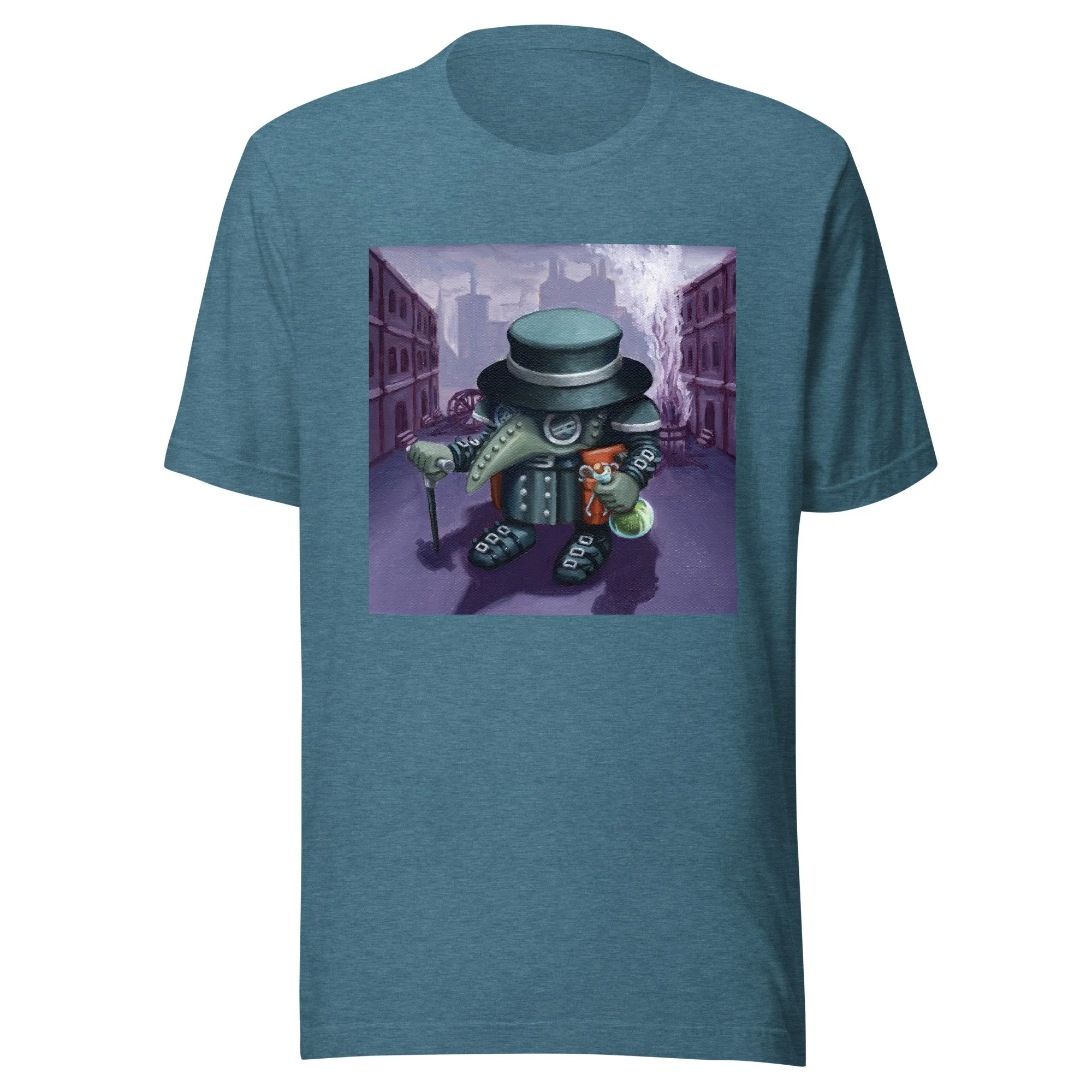 unisex-staple-t-shirt-heather-deep-teal-front-68de939fe8f0b.jpg