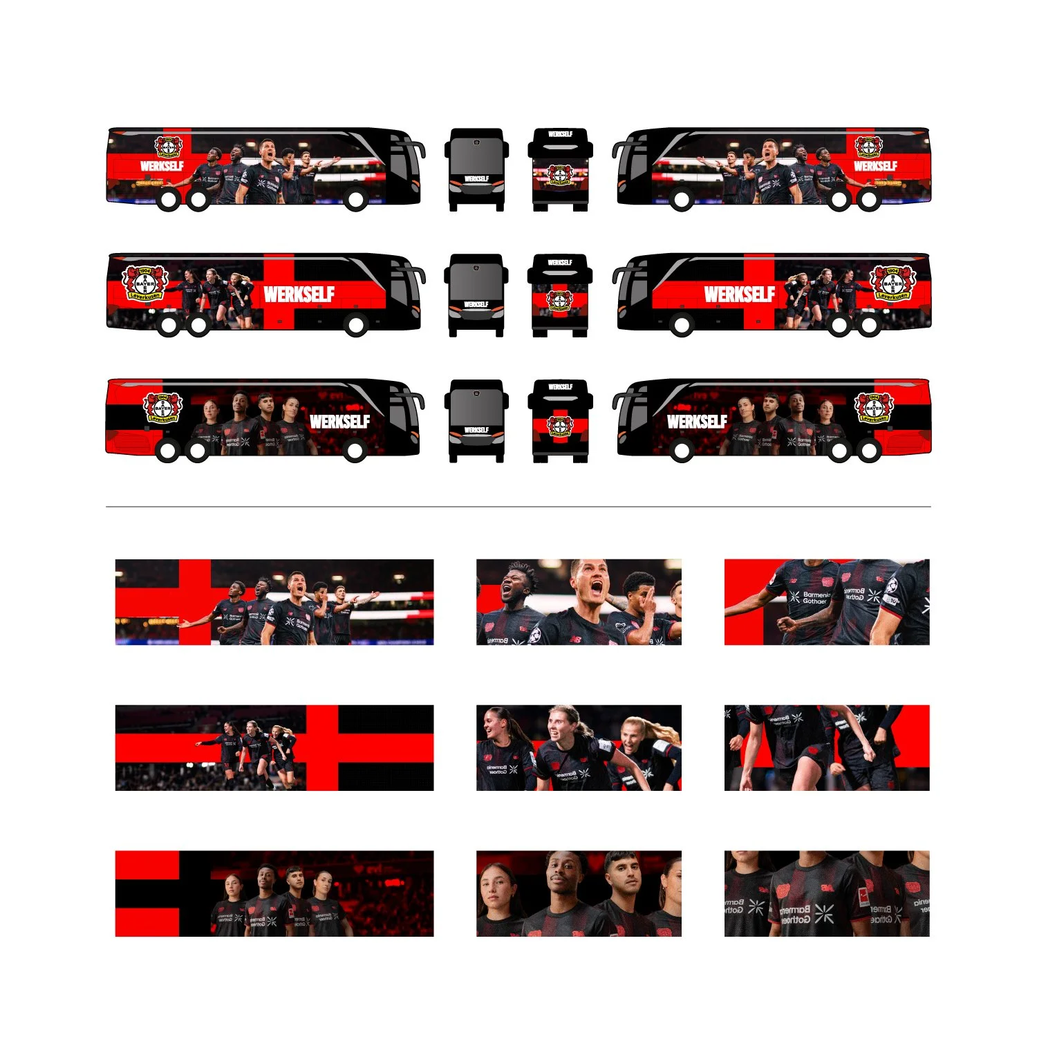 Team bus design