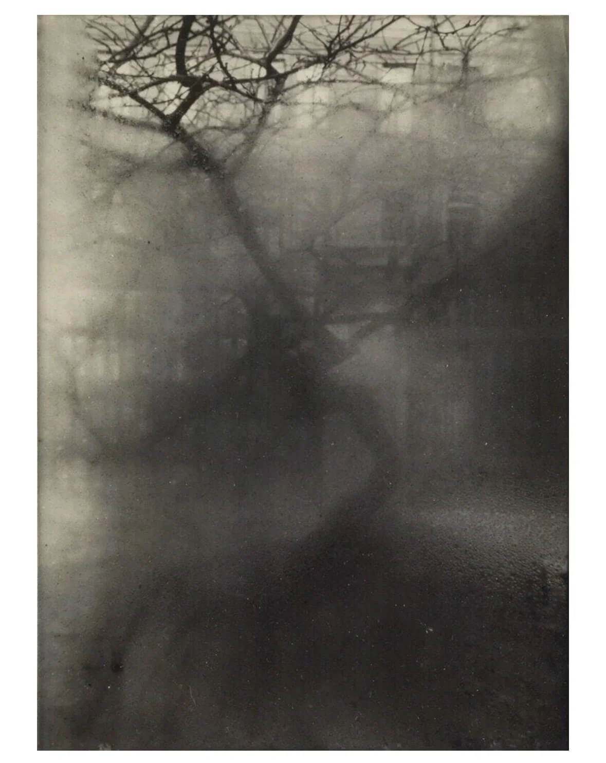 Josef Sudek, The Window of My Studio, gelatin silver print, 22 x 17 cm, 1940s - 1950s 
