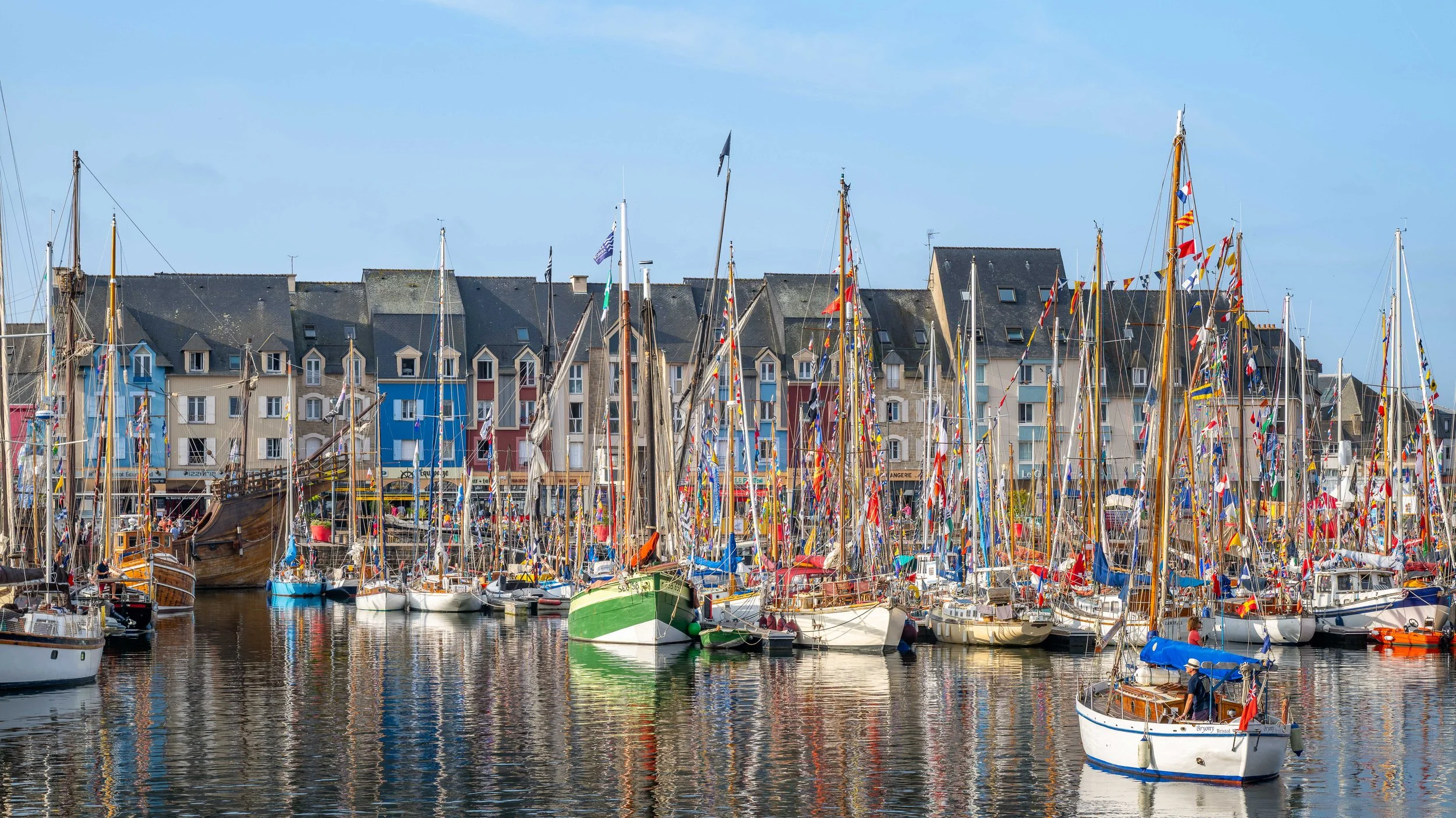 Le port de Paimpol. Côtes d'Armor.
