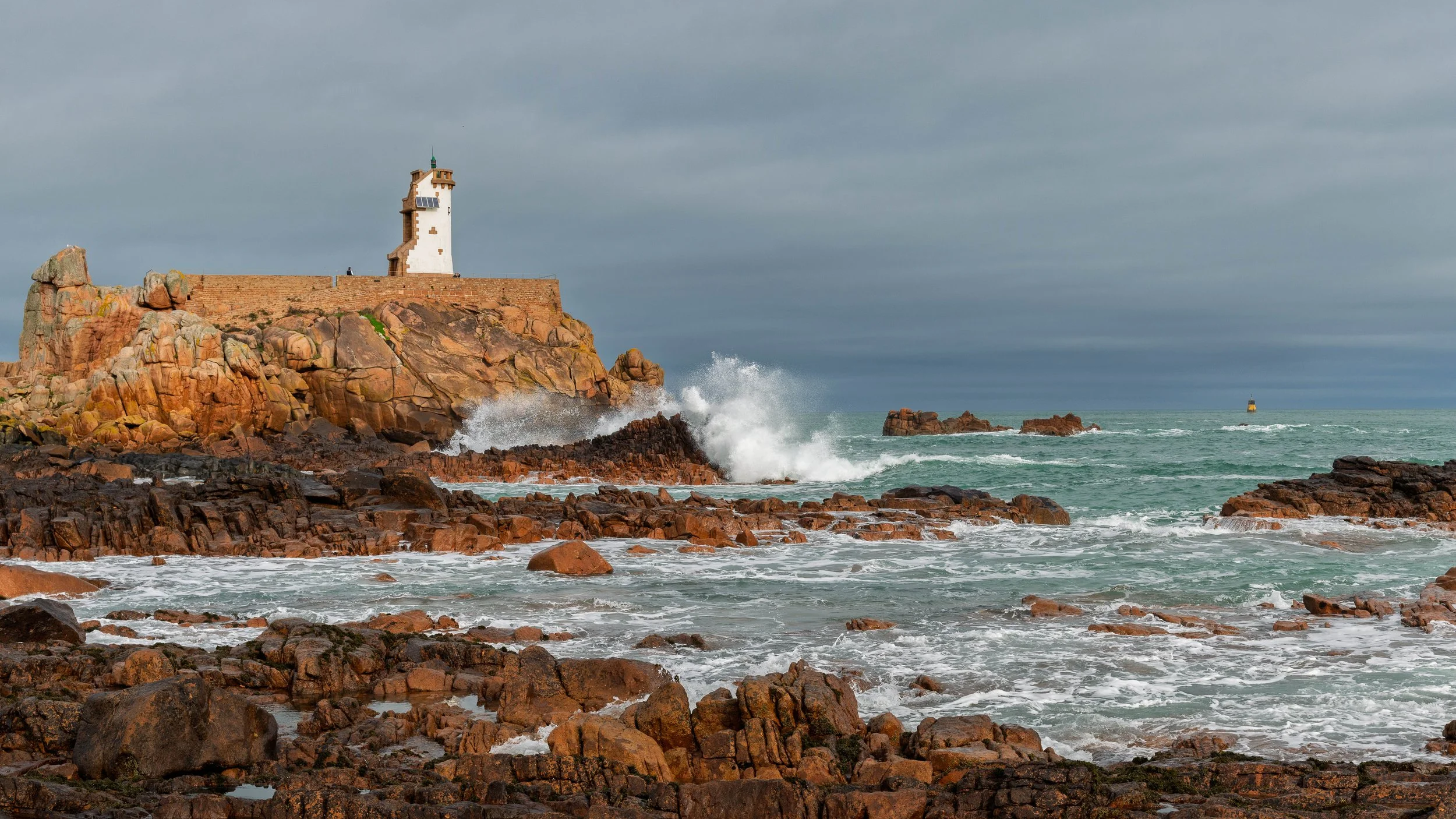 Phare du Paon - Ile de Bréhat. Côtes d'Armor. 