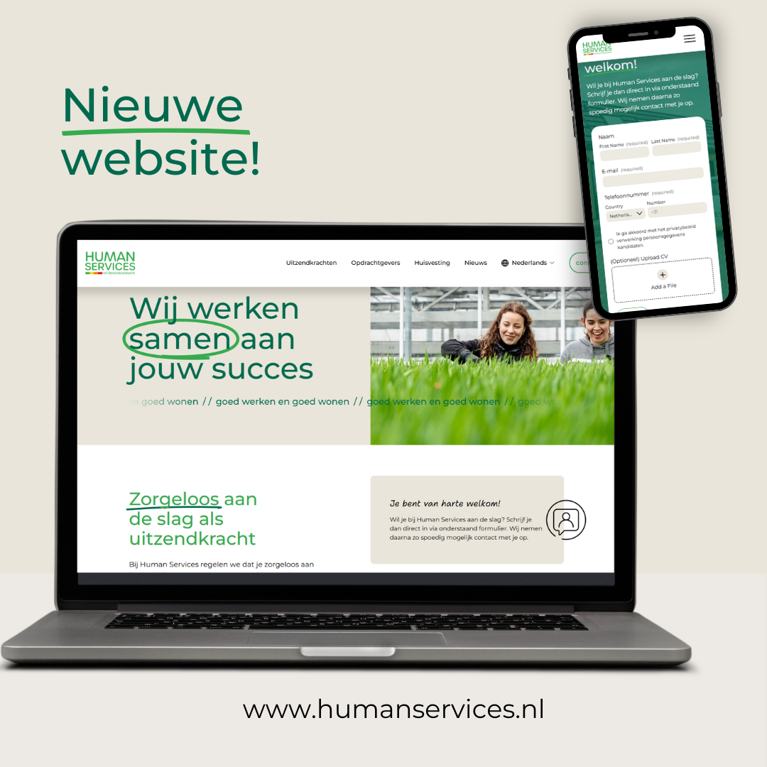 Nieuwe website live!