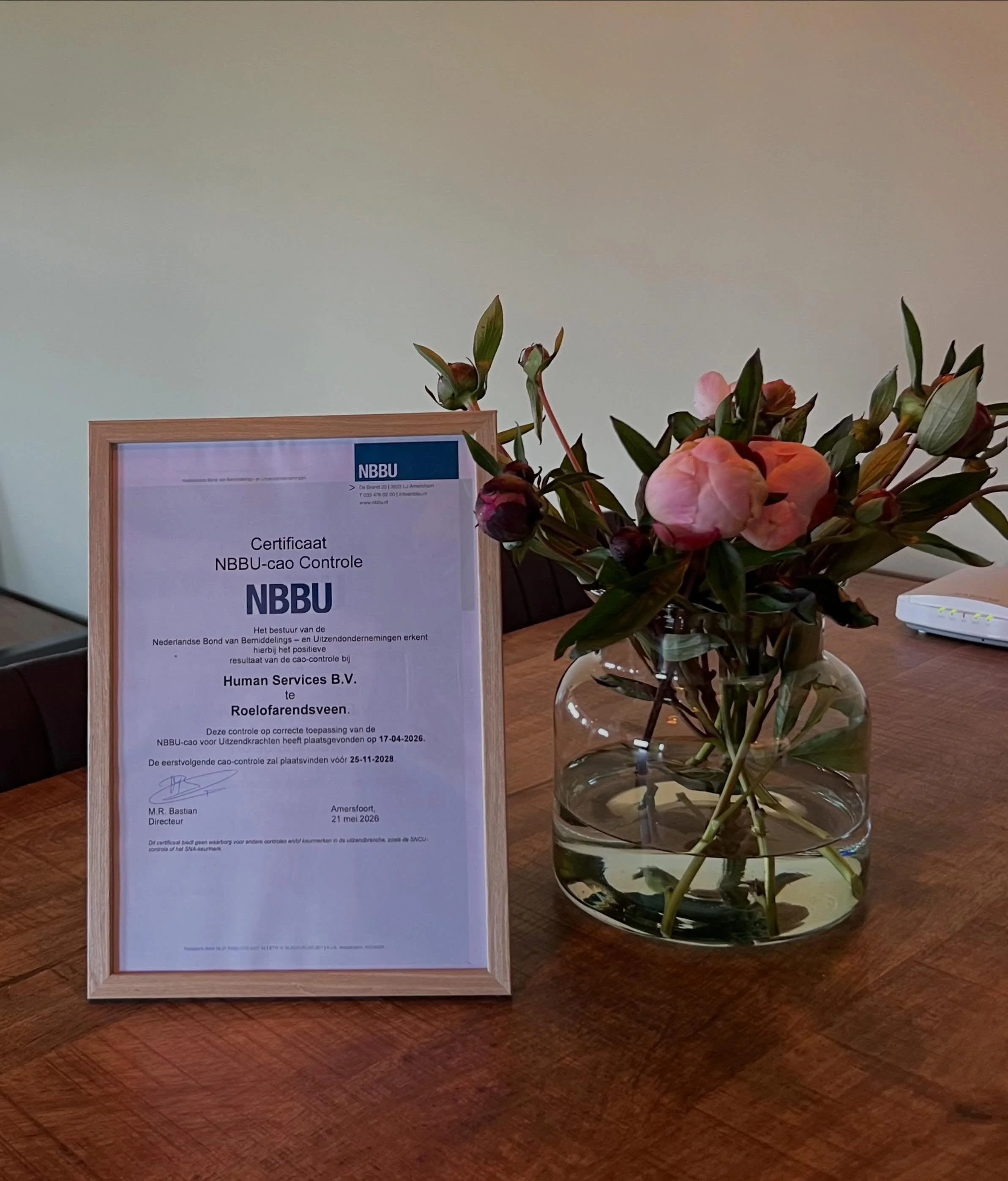 Goed nieuws!

Wij zijn blij te melden dat we met succes de NBBU- cao controle hebben doorstaan.✅

In een tijd waarin de regels steeds complexer worden en het toezicht toeneemt, vinden wij het belangrijk dat onze klanten kunnen rekenen op een partner 