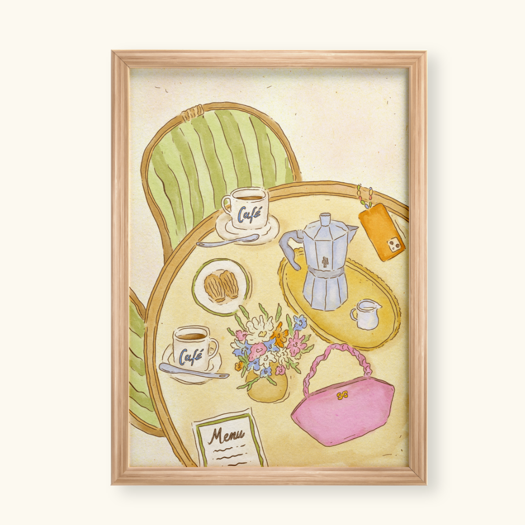 girls trip handdrawn art print