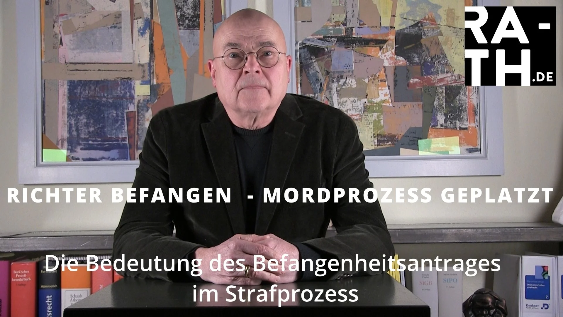 RICHTER BEFANGEN - MORDPROZESS GEPLATZT!