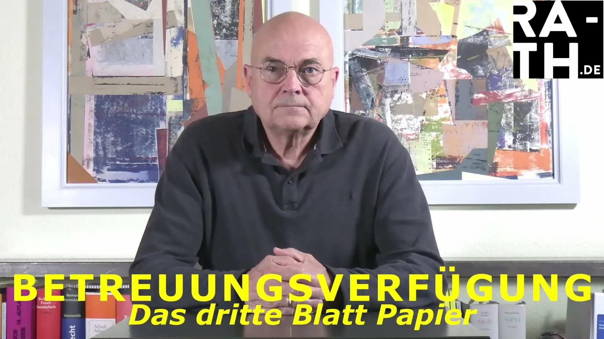 BETREUUNGSVERFÜGUNG