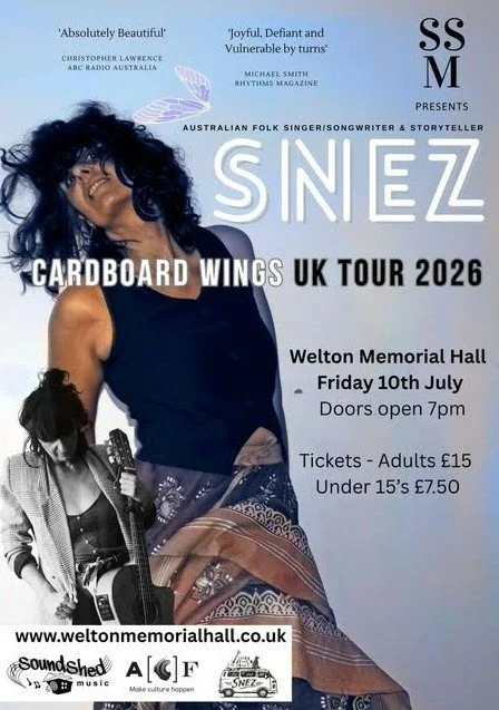 SNEZ: The 'Cardboard Wings' UK Tour 2026