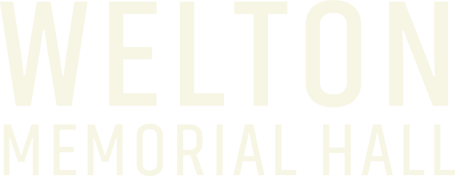 Welton Memorial Hall