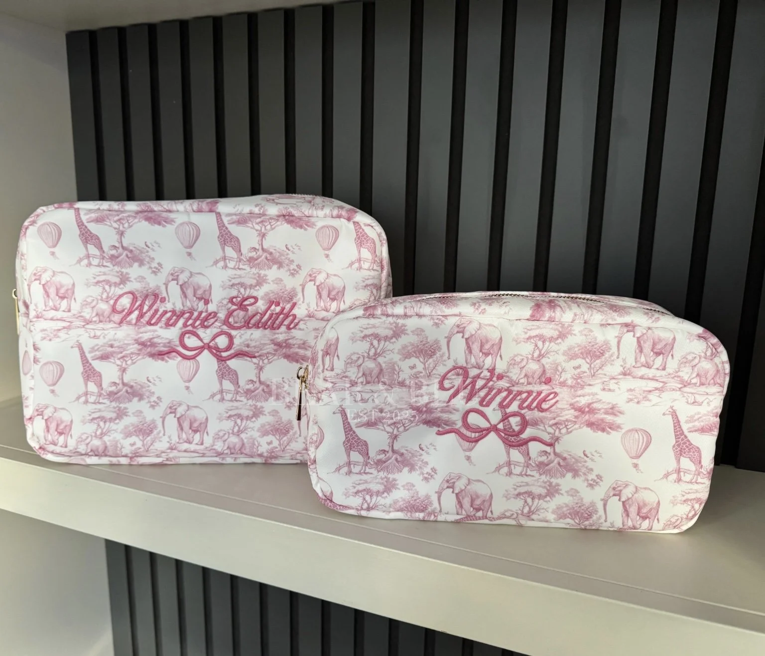 Personalised Safari Pouches