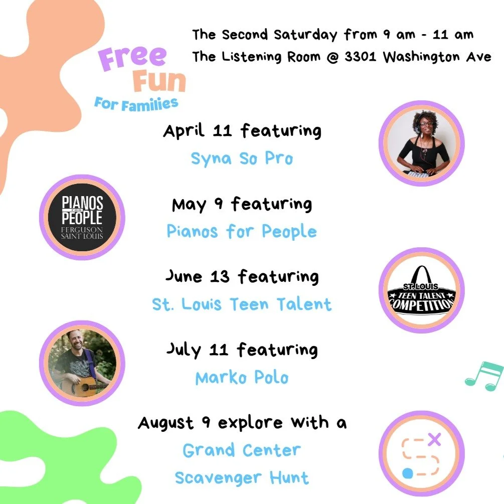 What are you doing this summer? 

Join us on the second Saturdays for #KITAD and enjoy free music, movement, arts, snacks, and more!