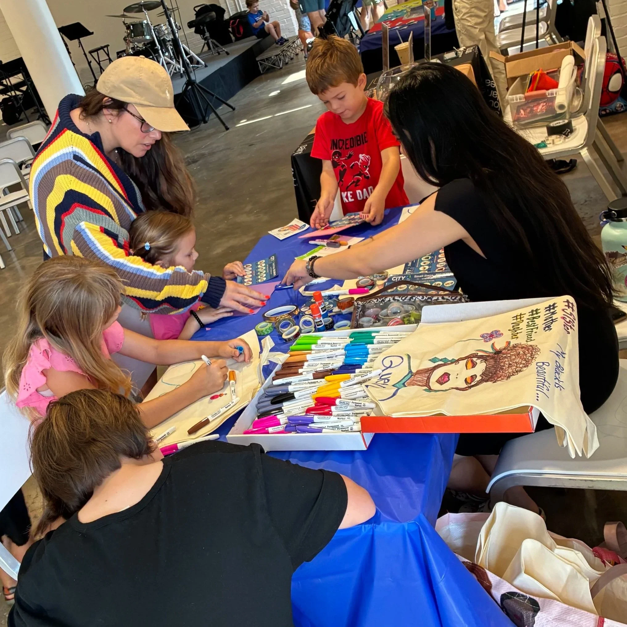 Get hands on with St. Louis ArtWorks. Create a mini masterpiece to make and contribute to a community project or to take with you.
