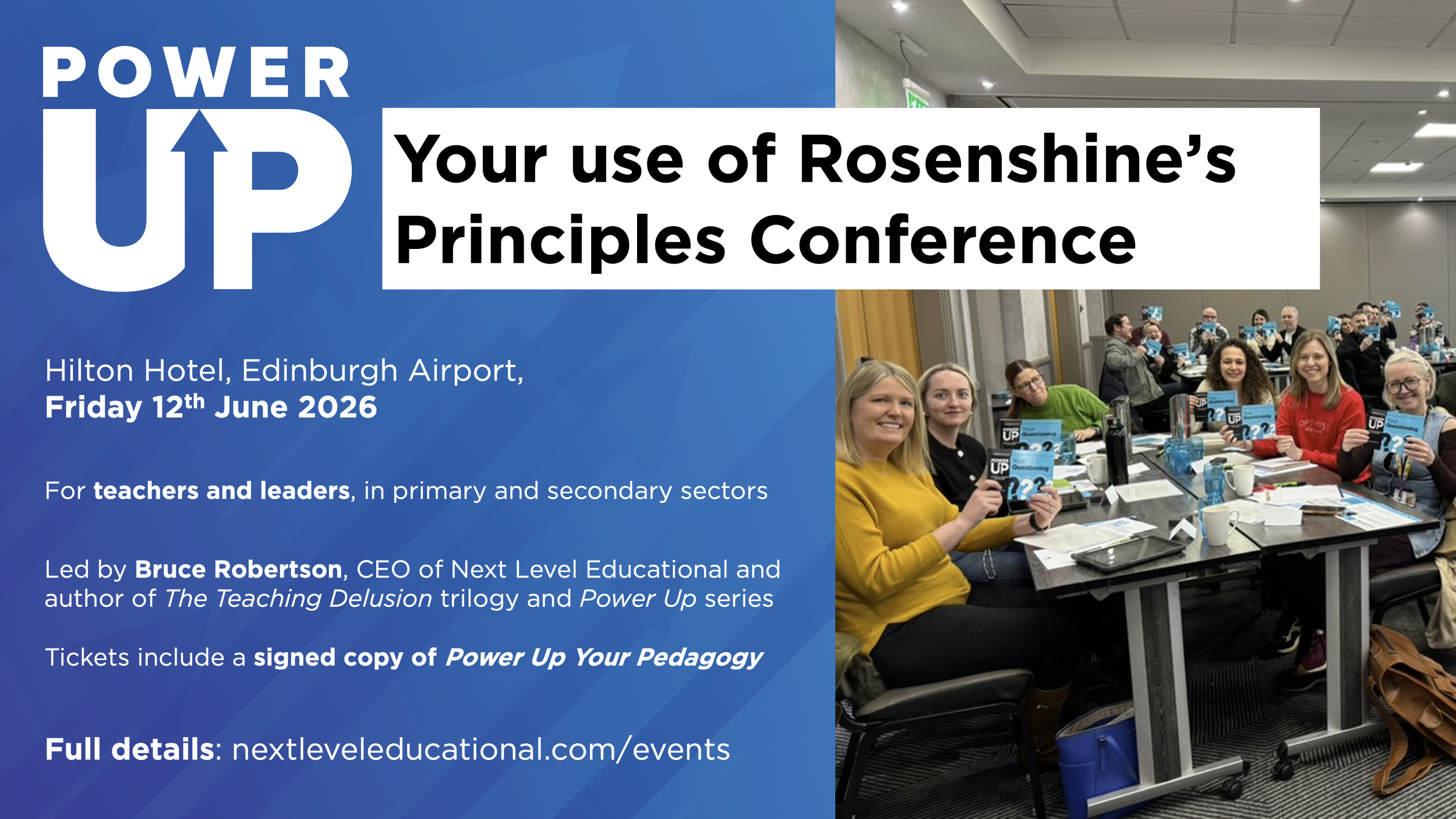 Power Up Your Use of Rosenshine’s Principles Conference