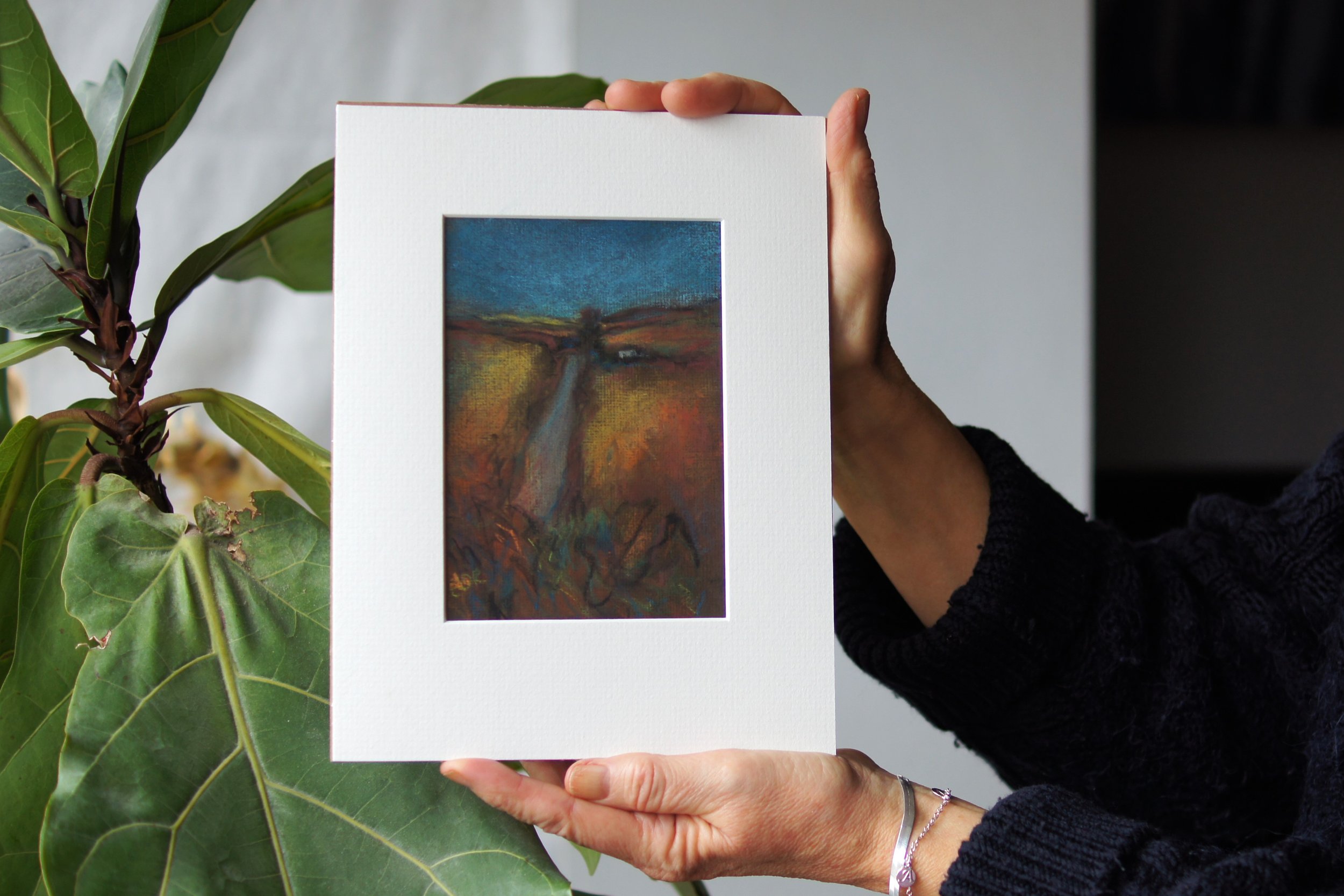 Road through October Fields