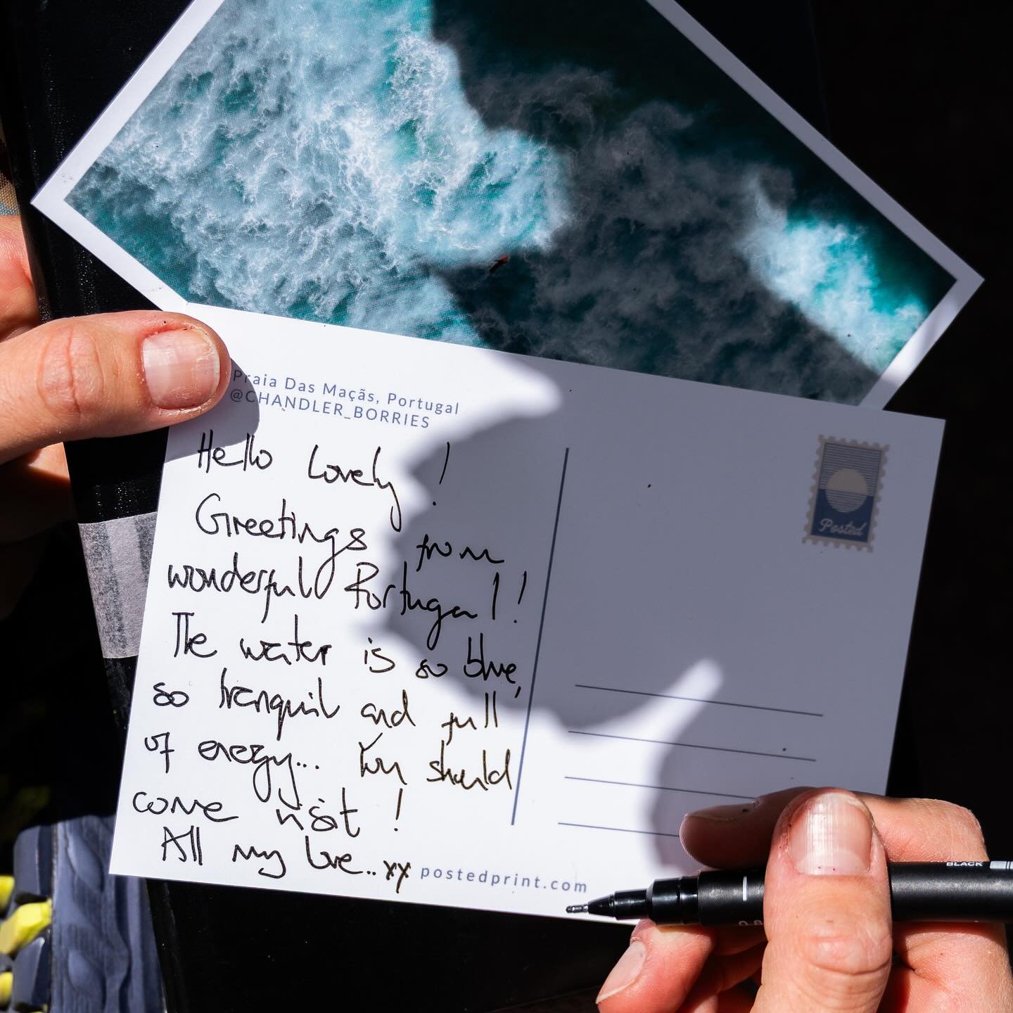 Waves and sunshine from Portugal. 
Handwritten memories from the Posted collection.
#posted #storiesyoucanhold