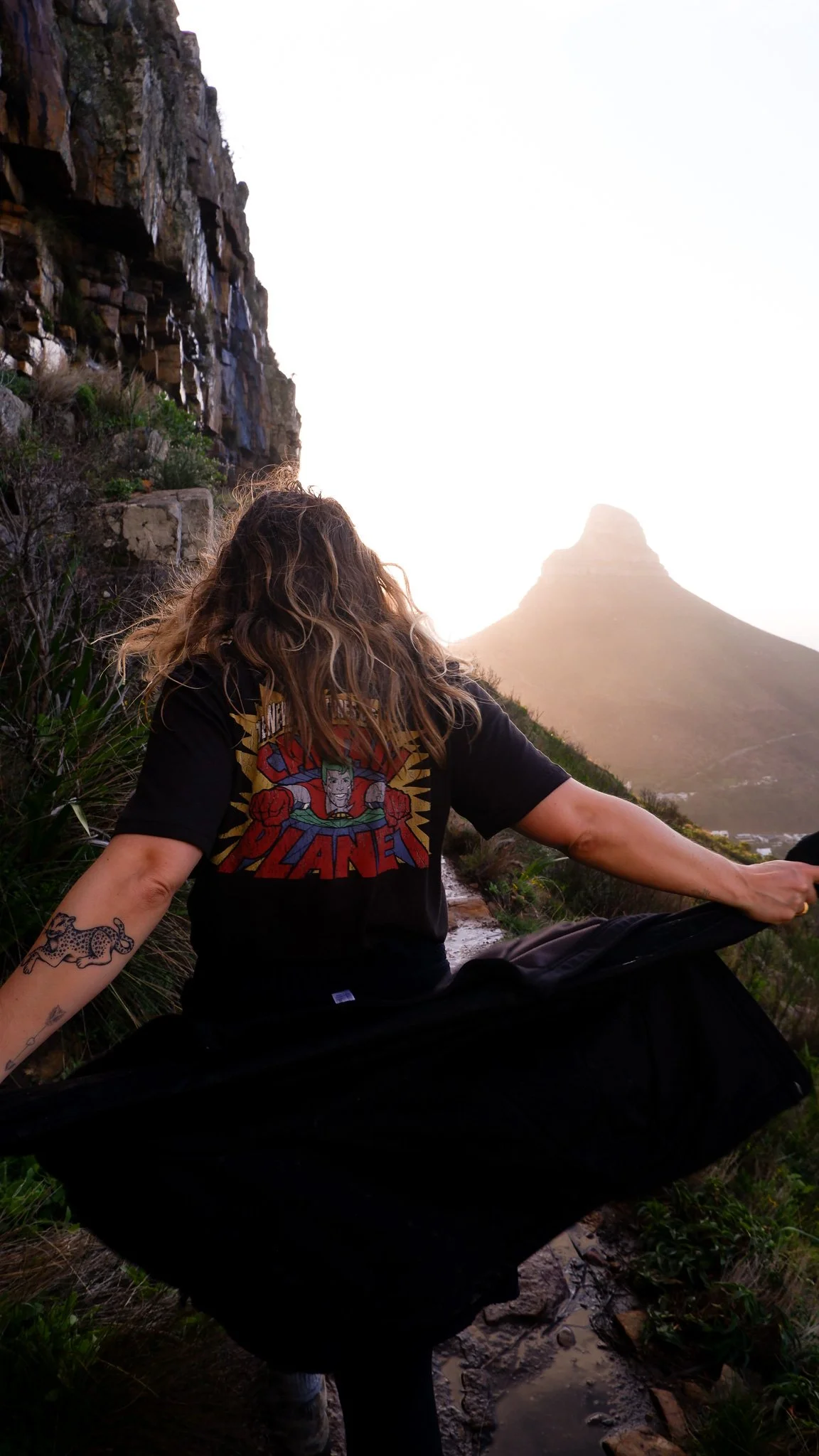Table Mountain Hiking Trail in Cape Town