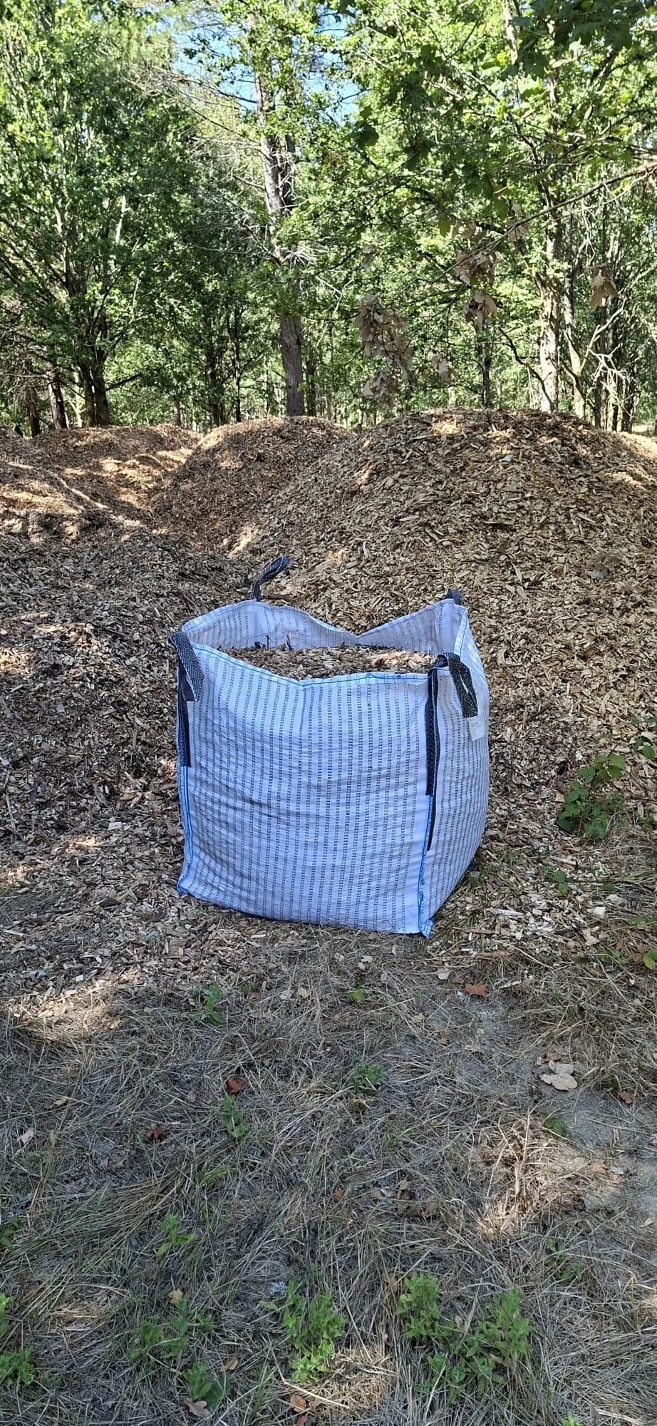 Bulk bag of Woodchip