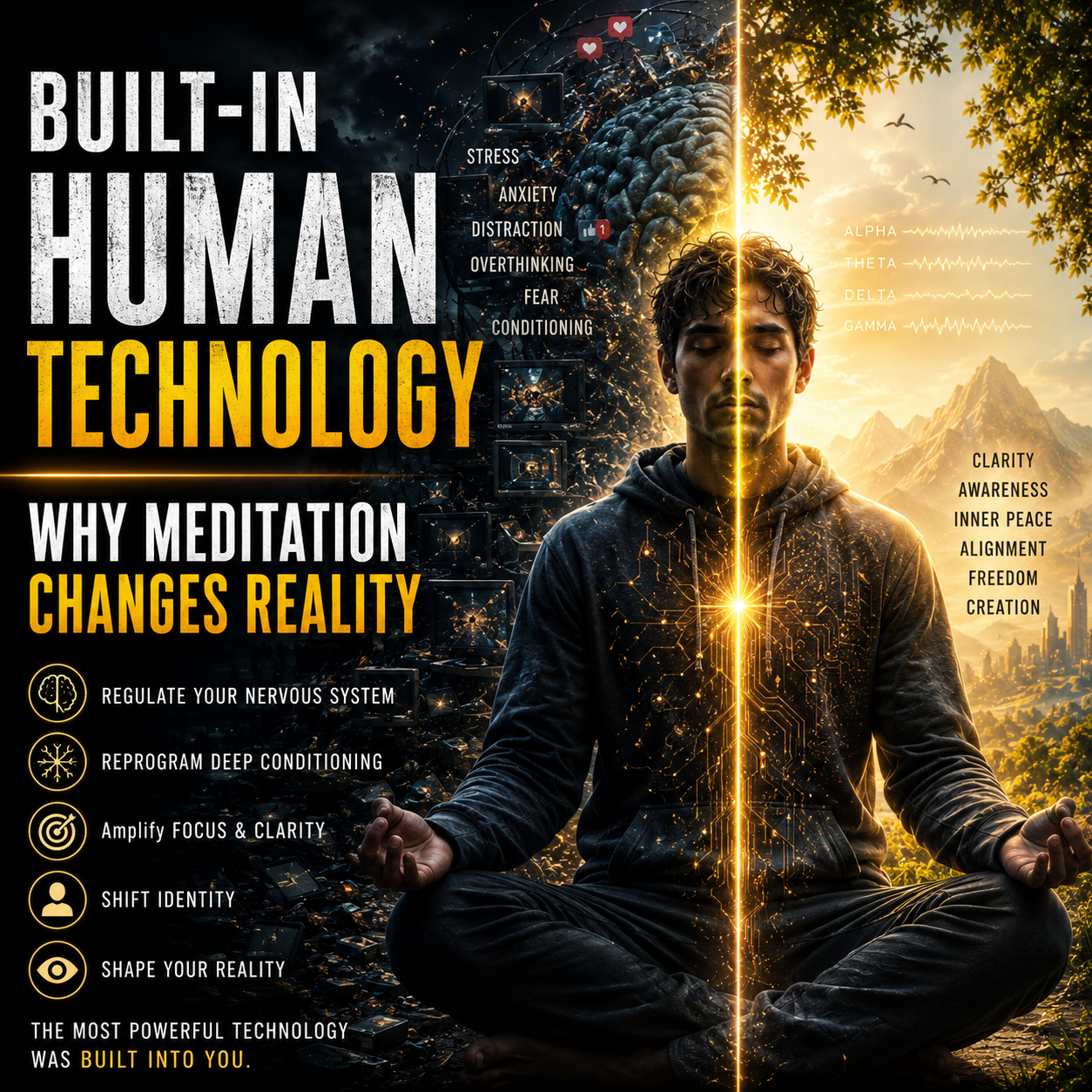 Human Built-In Technology: Why Meditation Changes Reality