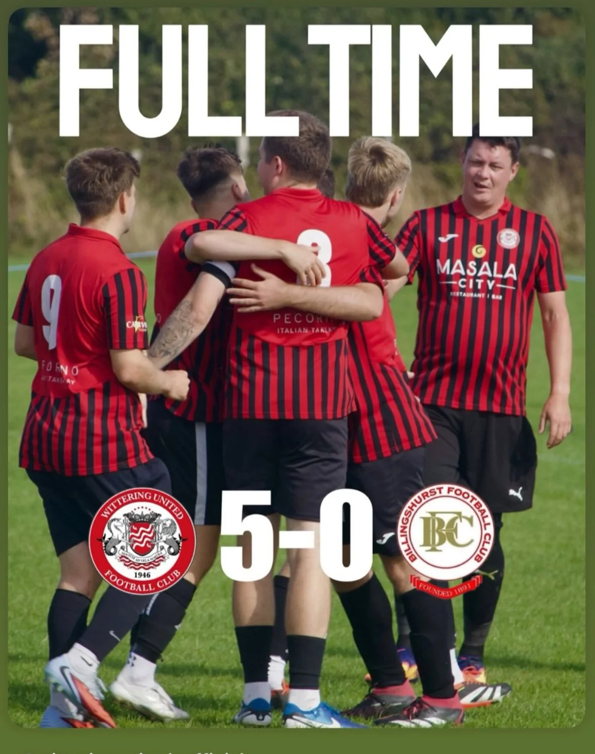 Wittering Utd VS Bilingshurst Reserves