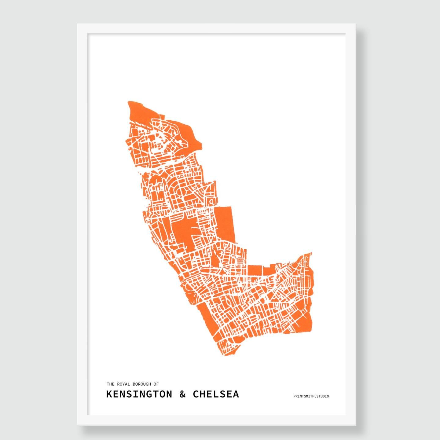 Introduction number 3: The Royal Borough of Kensington &amp; Chelsea 

Let us know where you would like us to print next? 

#introduction #linocut #lino #linocutprint #art #printing #london #kensington #chelsea #royal #nottinghill