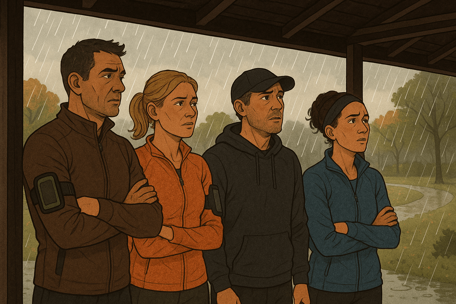 Don't Let the Rain Wash Away Your Motivation: A Guide to Fitness When It's Grey Outside