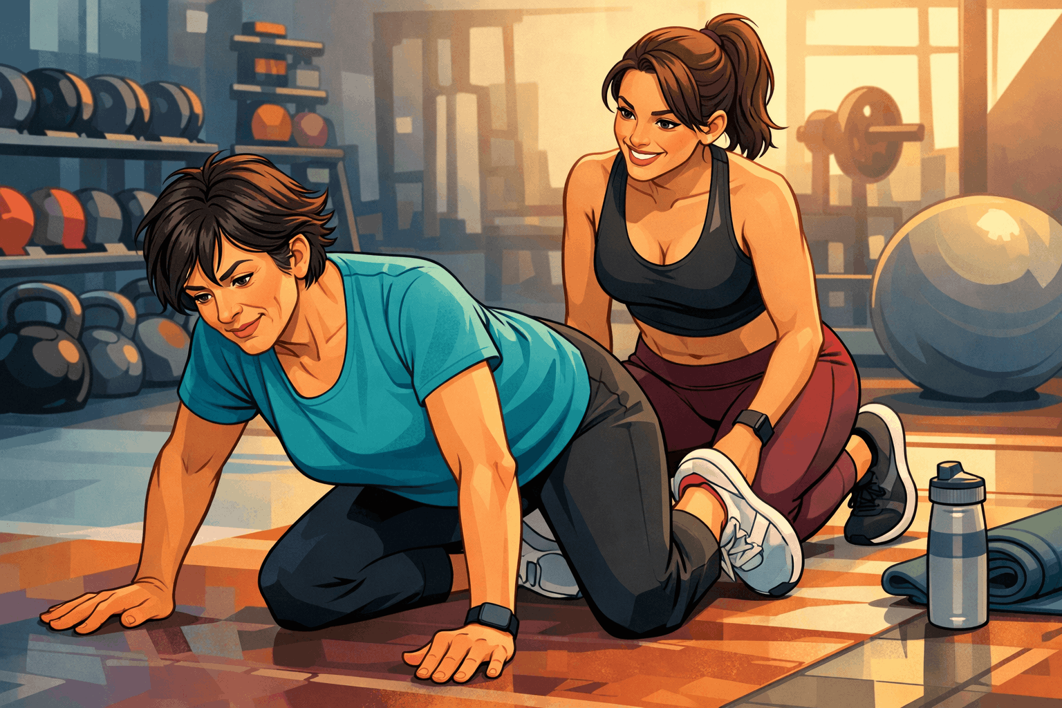 Why being able to get up from the floor matters more than you think