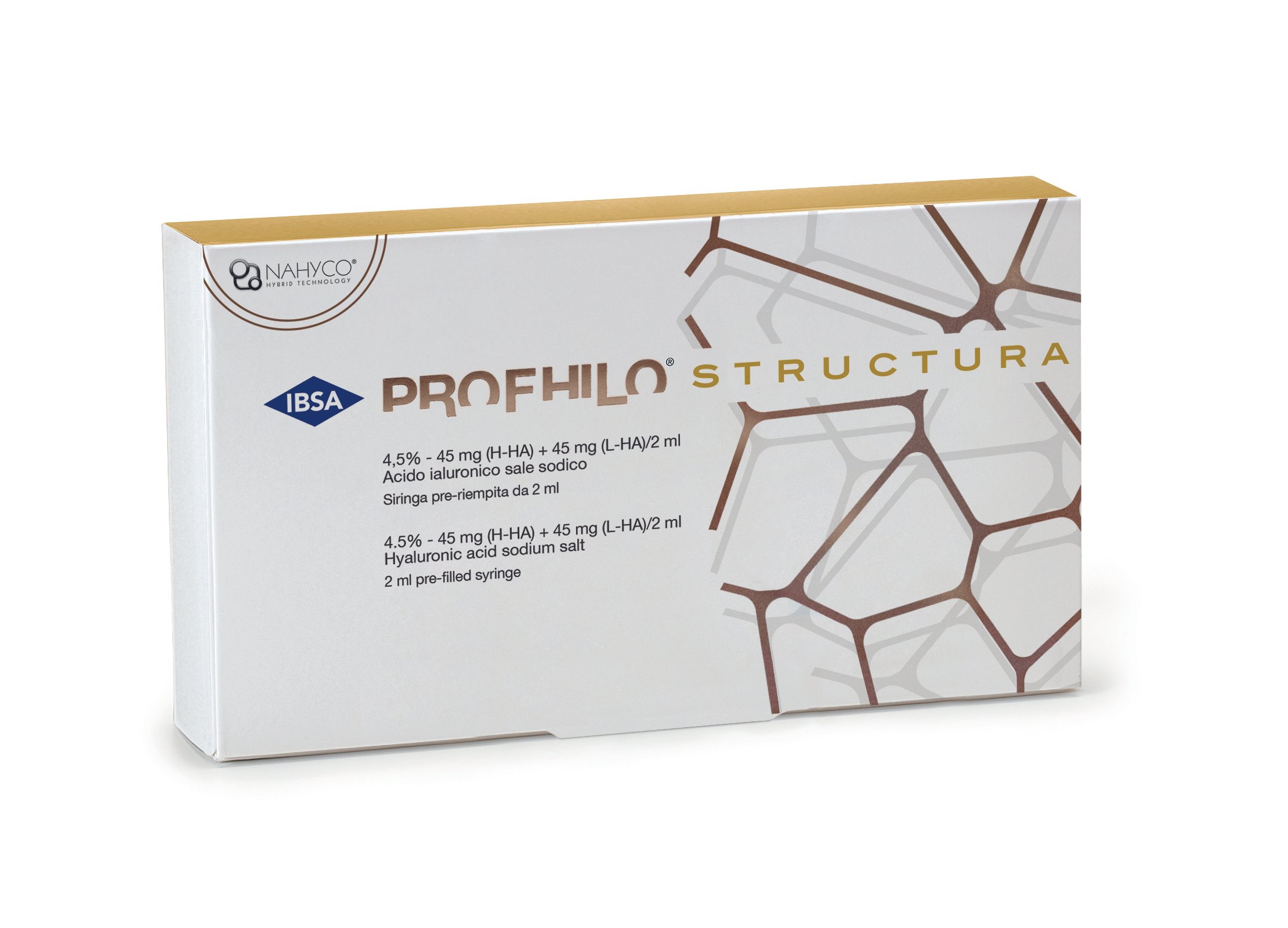 Productfoto van Profhilo Structura, gebruikt voor het TRIPLE Q Structura behandelpakket bij CliniQ InjectiQ in Heerlen