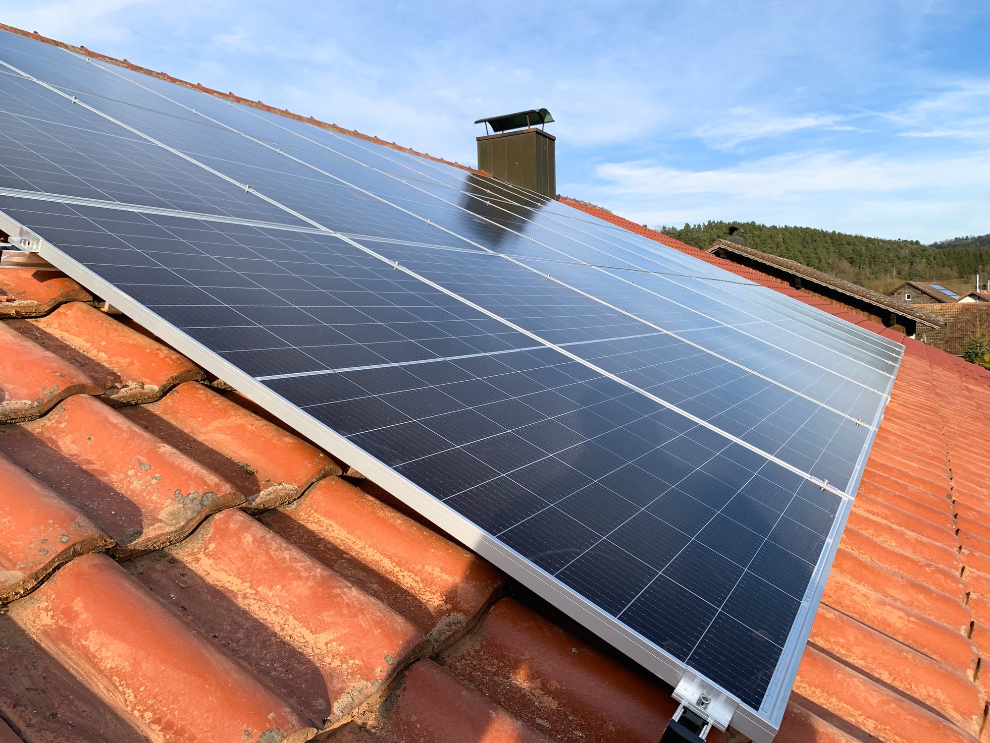 Solar panel commissioning, testing and maintenance.