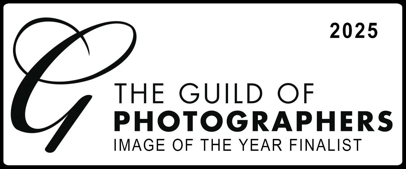 Logo for the Guild of Photographers, 2025 Image of the Year Finalist.