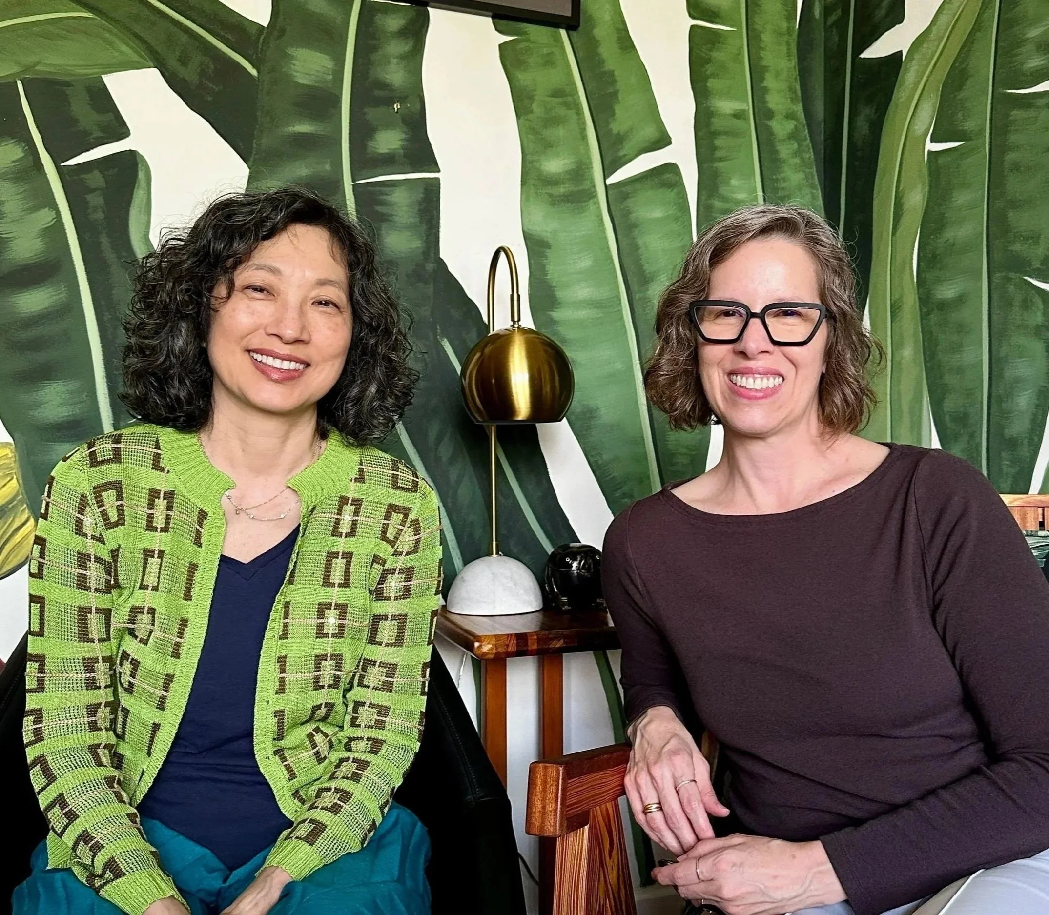 Erica Ando and Michelle A M Miller, co-founders of INTERVAL PAPER