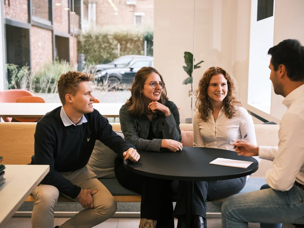 Plainsight team aan het werk