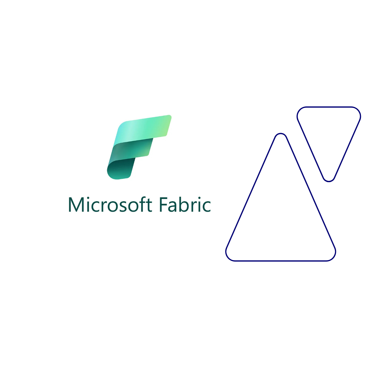 Microsoft fabric logo