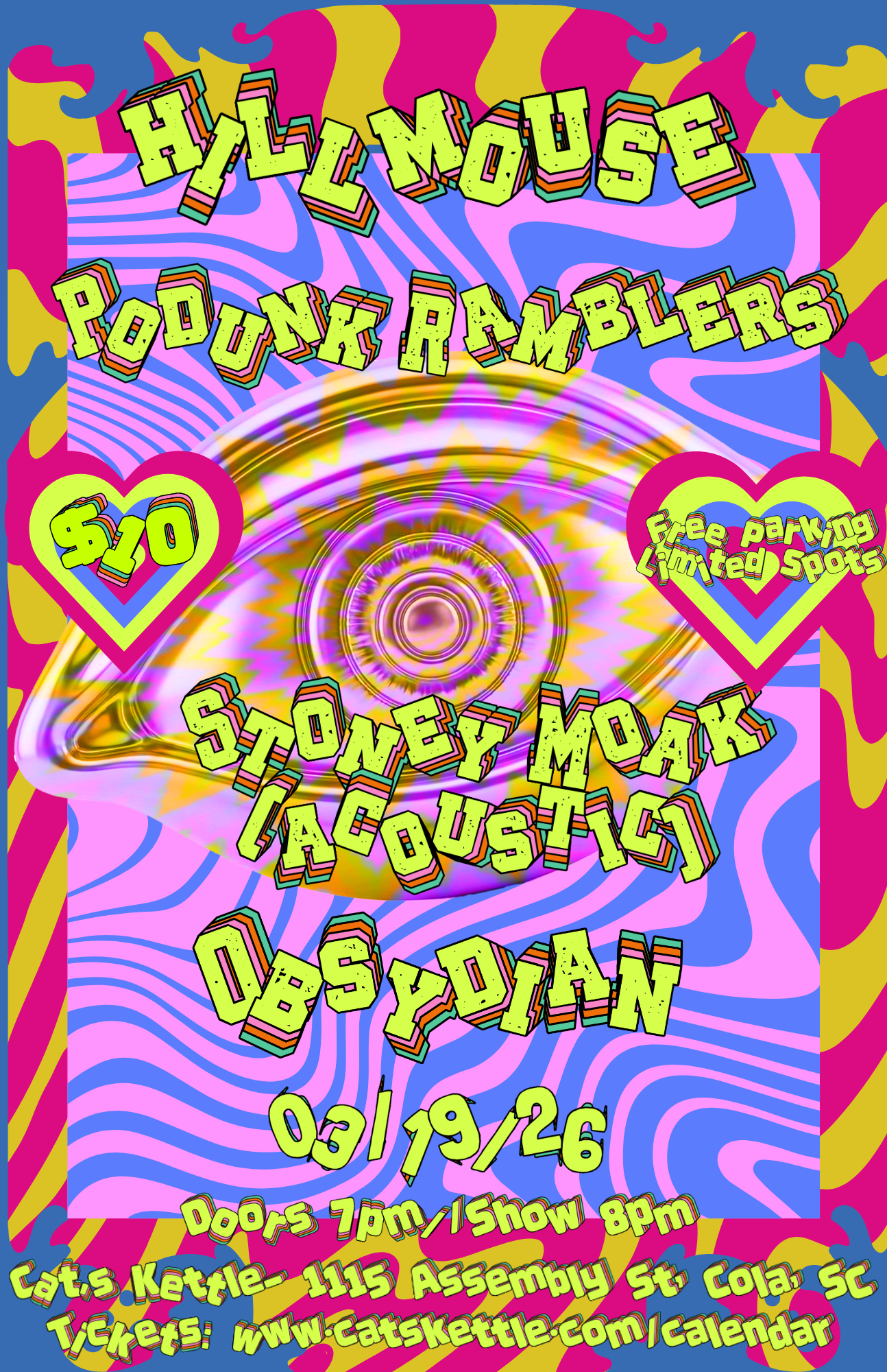 Hillmouse, Podunk Ramblers Stoney Moak (Acoustic), Obsydian