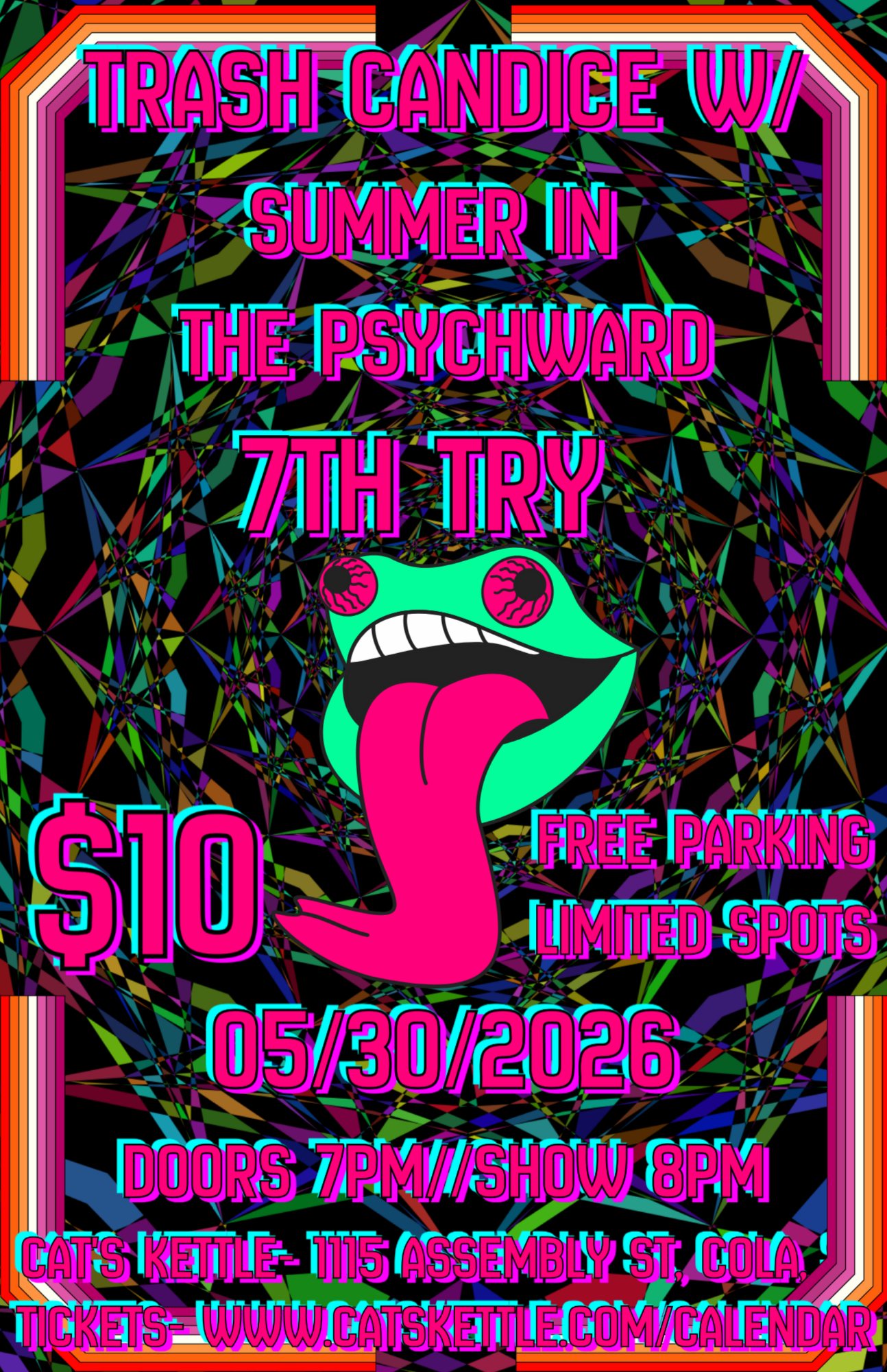 Trash Candice w/ Summer In The Psychward, and 7th Try- Original Music