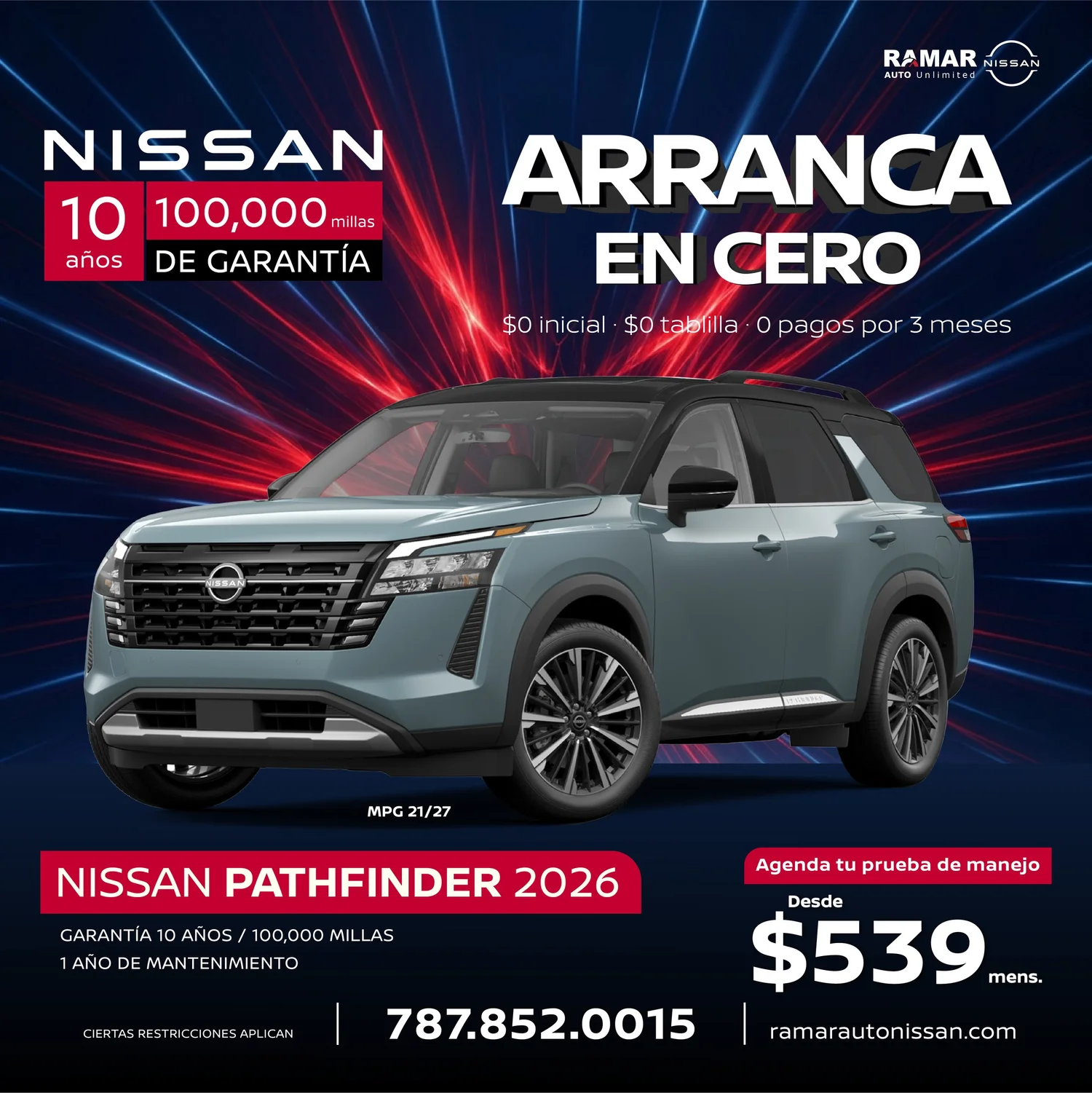 Nissan Pathfinder 2026