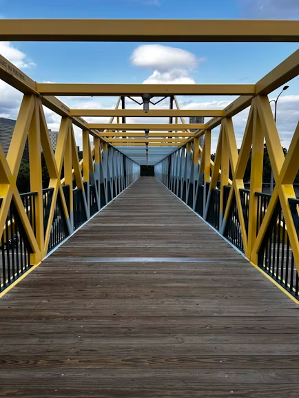 CUSTOM WOODEN BRIDGE