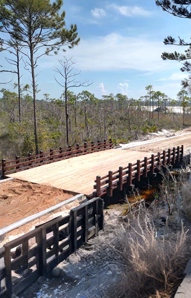 Sustainable Timber Bridge Construction