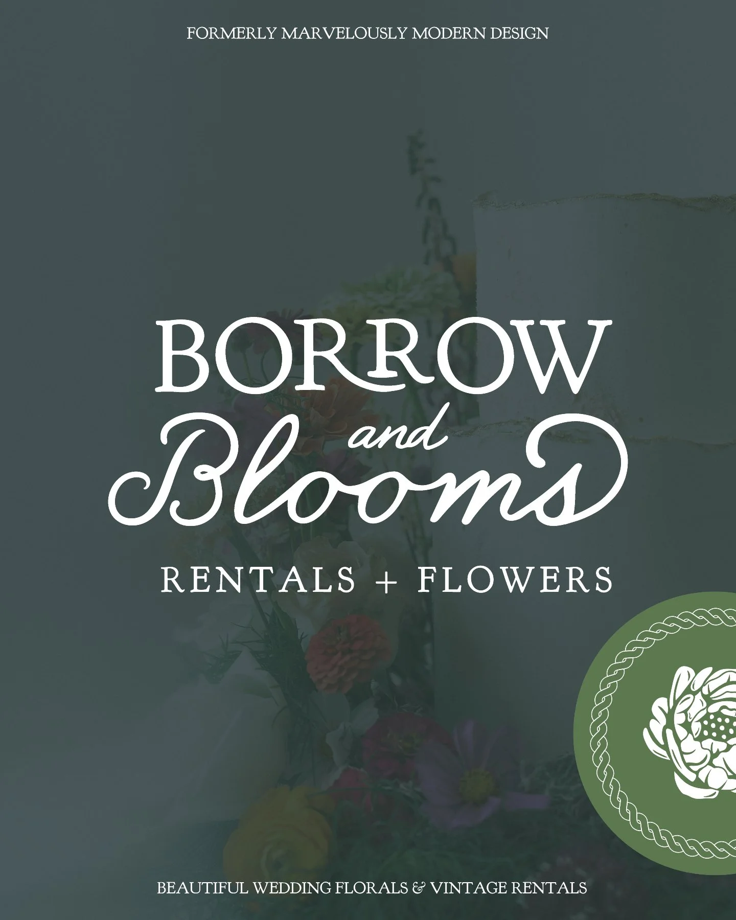 ✨ We&rsquo;ve Rebranded! ✨

Marvelously Modern Design is now Borrow and Blooms! 🎉

New name. Fresh look. Same love for creating unforgettable wedding days. 🌸💍

From breathtaking florals to timeless rentals, we&rsquo;re here to bring your dream wed