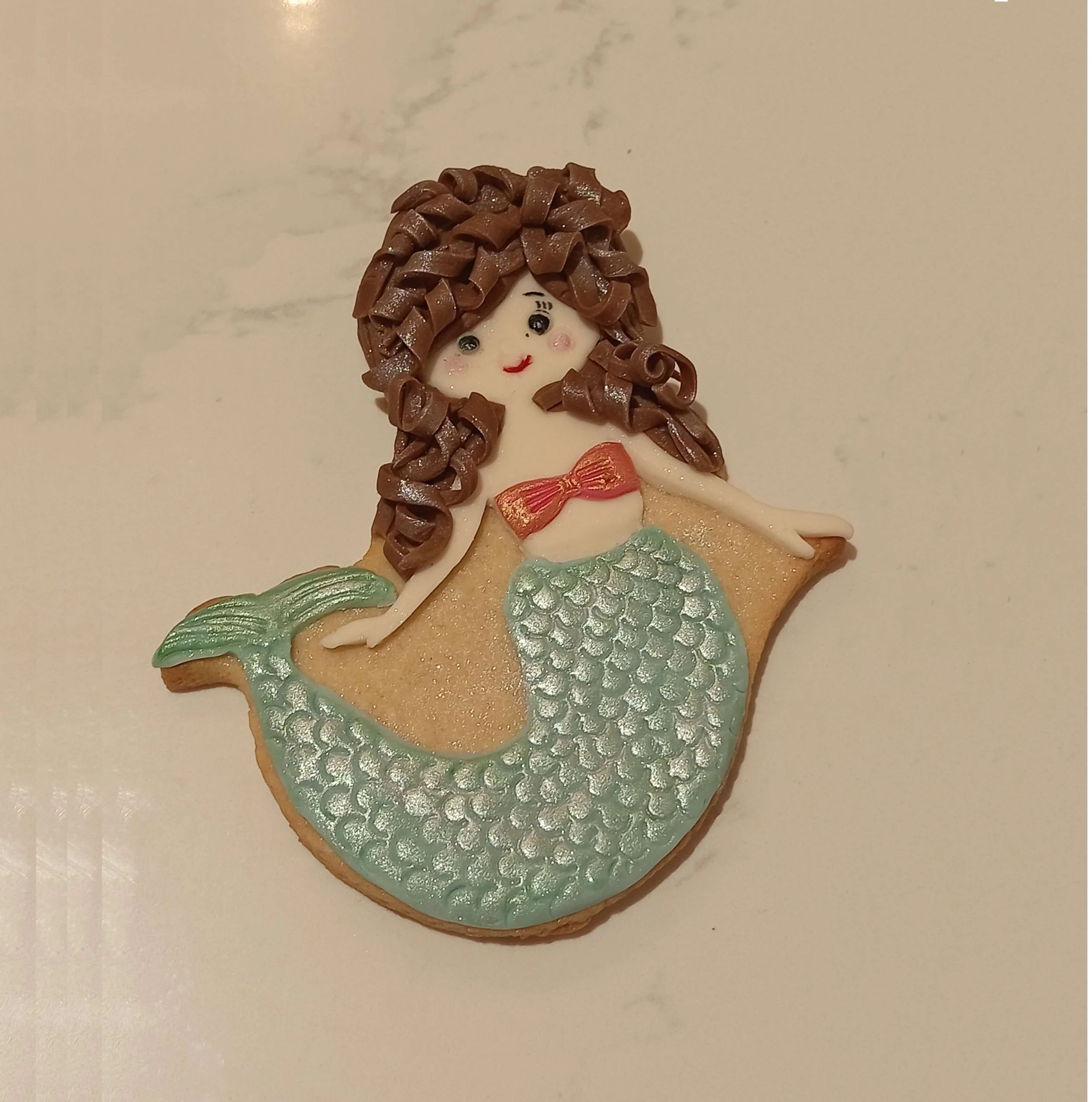 decorated biscuit